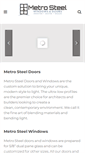 Mobile Screenshot of metrosteeldoors.com